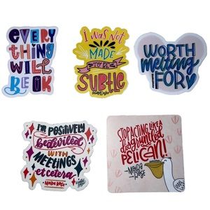 Sticker Set by Natterdoodles